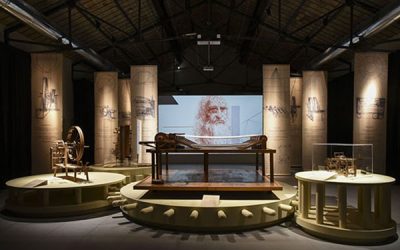 Museo del Tessuto di Prato. Leonardo da Vinci, l’ingegno, il tessuto.